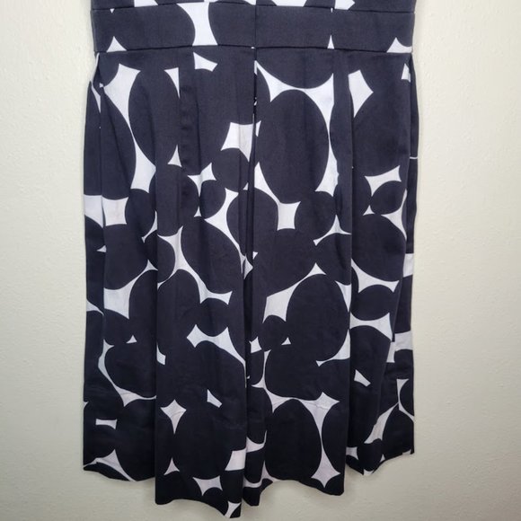 Talbots Black and White Stretch A-Line Dress, Size 4 - Picture 7 of 7